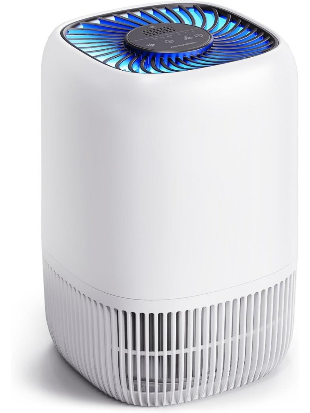 High-Efficiency Air Purifier for Home, 1076 Ft², Pet Hair, Odors, 3 Speeds